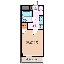 津新町駅 徒歩8分 2階の物件間取画像